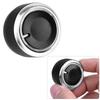 3pcs Air Conditioning Control Switch Knob Button Aluminum A/C Control Panel Switch Knob for MK5 MK5 B6 2005-2009