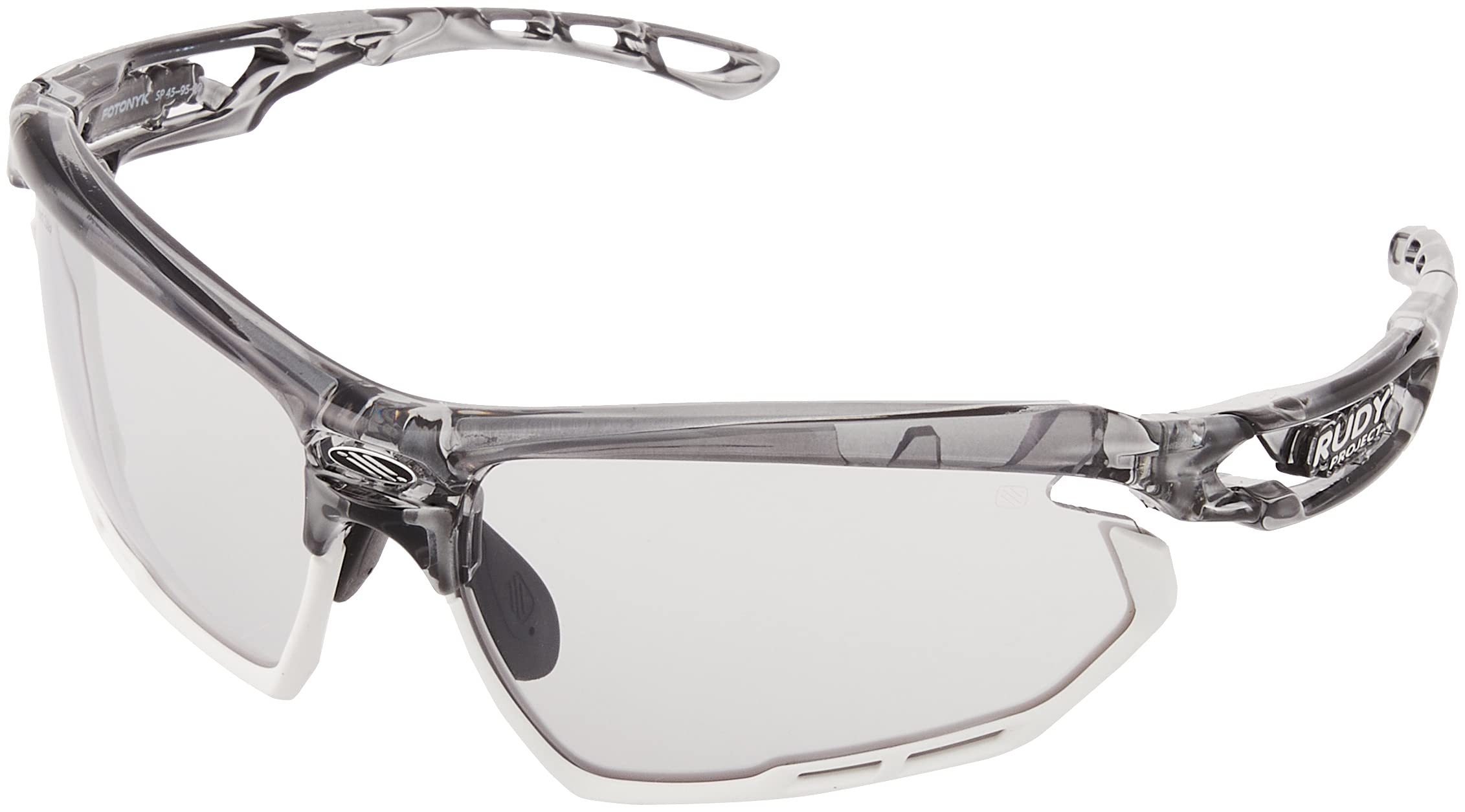 Rudy Project Fotonyk Sport Crystal Graphite ImpactX2 Photochromic Black Sunglasses, Frame, Lenses, SP457395-0000
