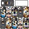 Cover for iPhone 17 16 15 Xiaomi Poco Redmi Note 14 13 12 11 Pro Max 9 16e Samsung Galaxy S25 S24 S23 OPPO Huawei Cartoon Detective Conan Phone Case
