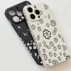 Butterfly Shell Snake Daisy Little Print Phone Case For Iphone 16 15 Plus 14 13 Pro Max 7 8 Xr Xs 11 12 Shockproof Slim Soft Plain Color Cover