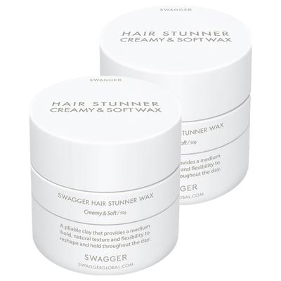 Hair Stunner Wax Creamy & Soft, 50g, 2 Pieces