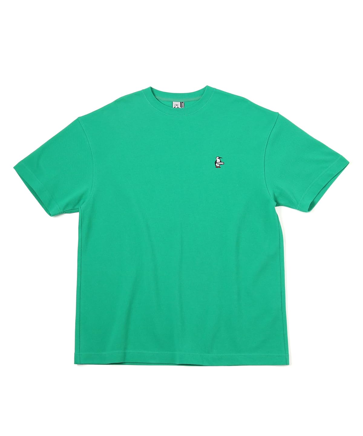 

Chums Oversized Booby Pique Green Men s T-Shirt, зелёный