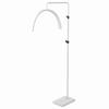 22in 36W Half Moon Light with Phone Clip Adjustable LED Standing Beauty Lamp for Video Recording