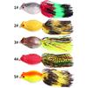 Spezielle Schwarzwasser-Köder für Schwarzfischerei - Thunder Frog Künstlicher Köder 5 Stück 10 cm 13,5 g Neues Hartköder-Angelgerät-Set