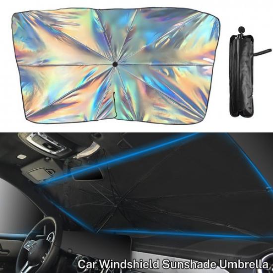 

Universal LASER Car Umbrella Windshield UV Sunshade Heat Sun Shade Window Cover