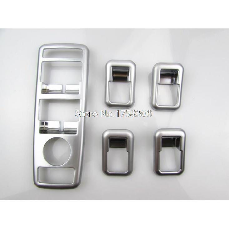

Angelguoguo окна автомобиля, подъемник для очков, кнопка украшения, рамки, наклейки для Mercedes Benz ACBE GLK ML GL G500 GLA серебряный
