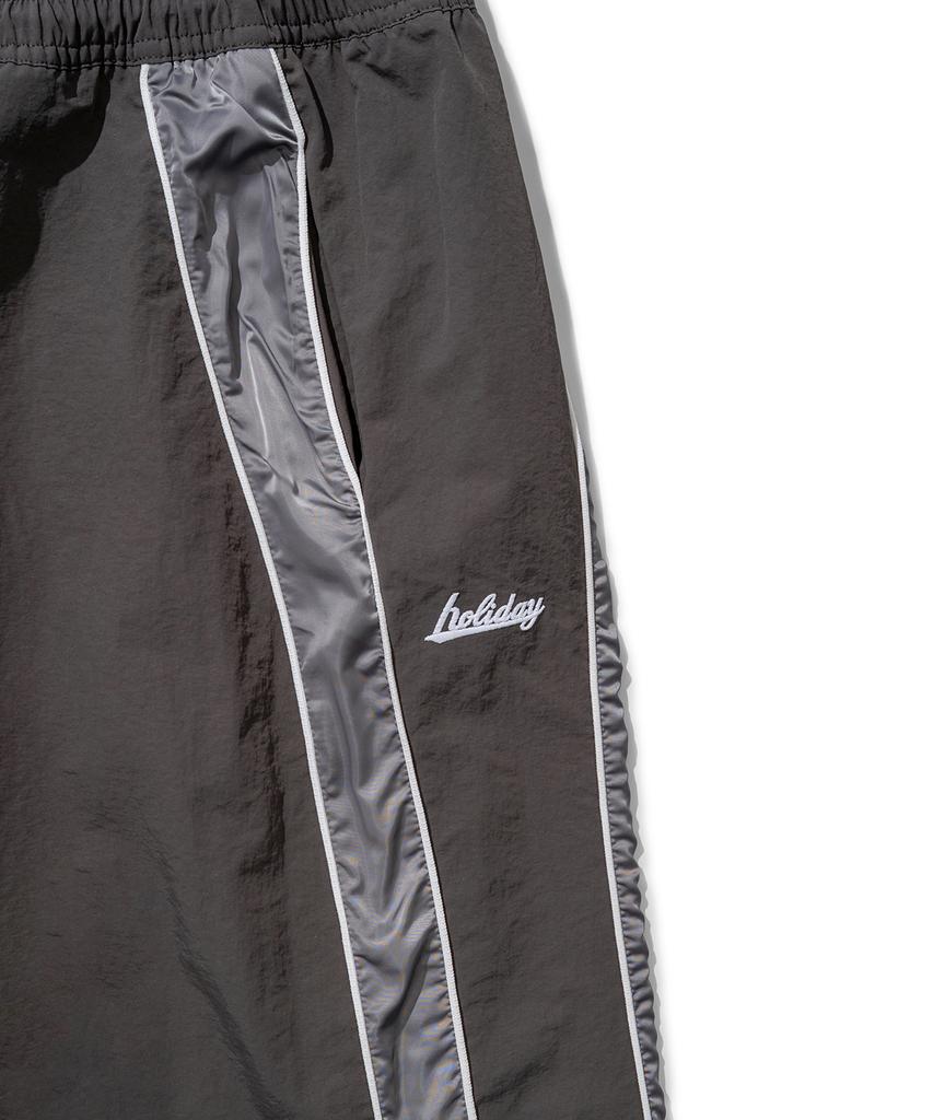 EXPRESSHOLIDAY Essential Nylon Pants_Charcoal