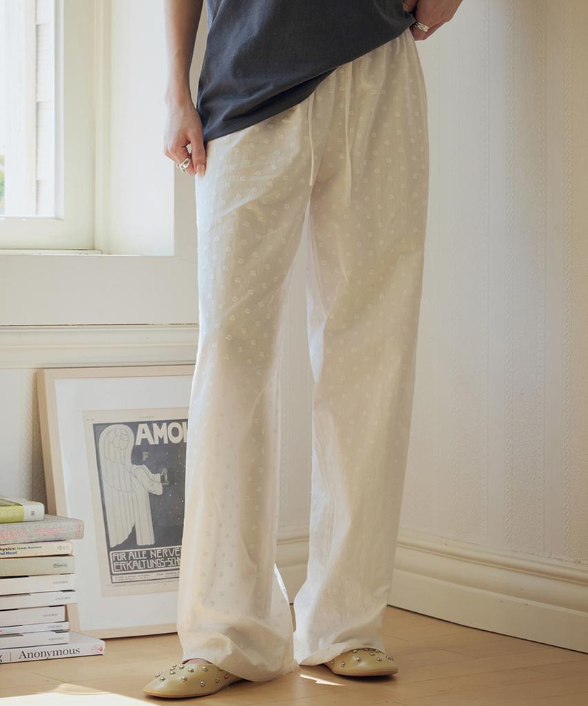 Moleubeu13 Pure Flower Lace Pants
