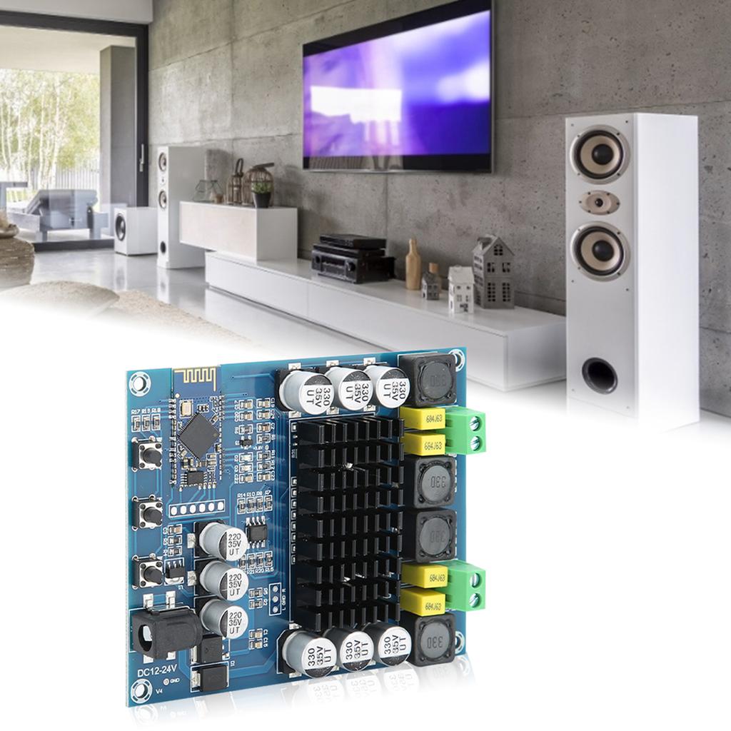 M548 Bluetooth Dual Sound Channel Bluetooth Module 120WX2 Digital Amplifier Board