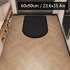 Solid Color Flannel Entrance Mat Large Size Shoe Bench Foot Pad Entry Foot Wipe Water Absorbent Cushion Study Carpet