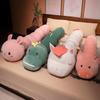 Animal Caterpillar Unicorn Pillow Plush Toy Doll Girl Bed Leg Long Pillow Ragdoll