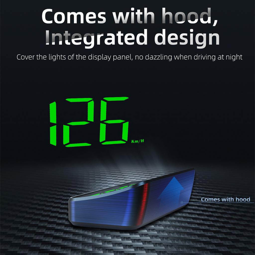 Car HUD GPS HUD Digital Speedometer Speed Meter for All Car Truck Plug and Play Auto Part