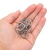 30pcs Hollow Frame Pendants Resin Craft Open Bezels Jewelry Necklaces Earrings Making Supplies