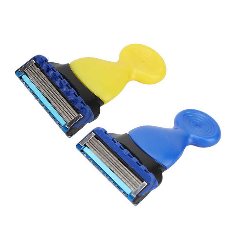 

Razors 45 Degrees Rotating IPX7 Waterproof Removable Button Manual Shaving Convenient for Arms
