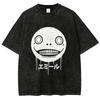 Tricou Popular cu Imprimeu Grafic Nier Automata Bărbați Femei Stil Harajuku Bumbac Spălat Top Supradimensionat