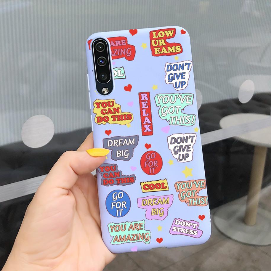 For Samsung Galaxy A70 Case Soft Rubber Tpu Phone Case Purple Lavender Cover For Samsung A70 2019 Case A 70 Back Cover A70s Case