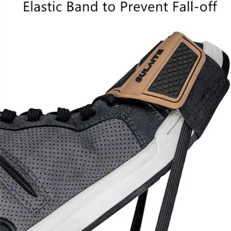 Motorbike Gear Shift Pad Riding Shoes Boot Toe Cap Protector Motorbike Anti-Slip Gear Shoes Cover Shifter Motorbike Accessories