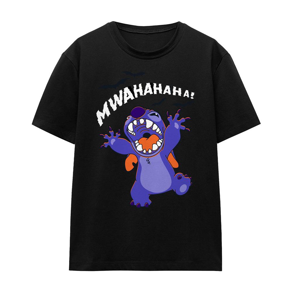 Lilo & Stitch Unisex Adult Evil Laugh T-Shirt