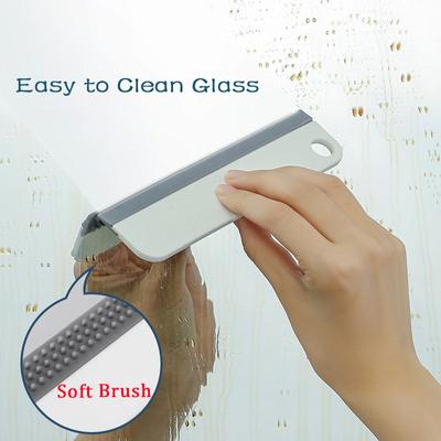 Portatif Cam Silici Kazıyıcı Mutfak Banyo Cam Temizleme Aletleri Yumuşak Silikon Araba Aynası Temizleyici Silecek Pencere Temizleme