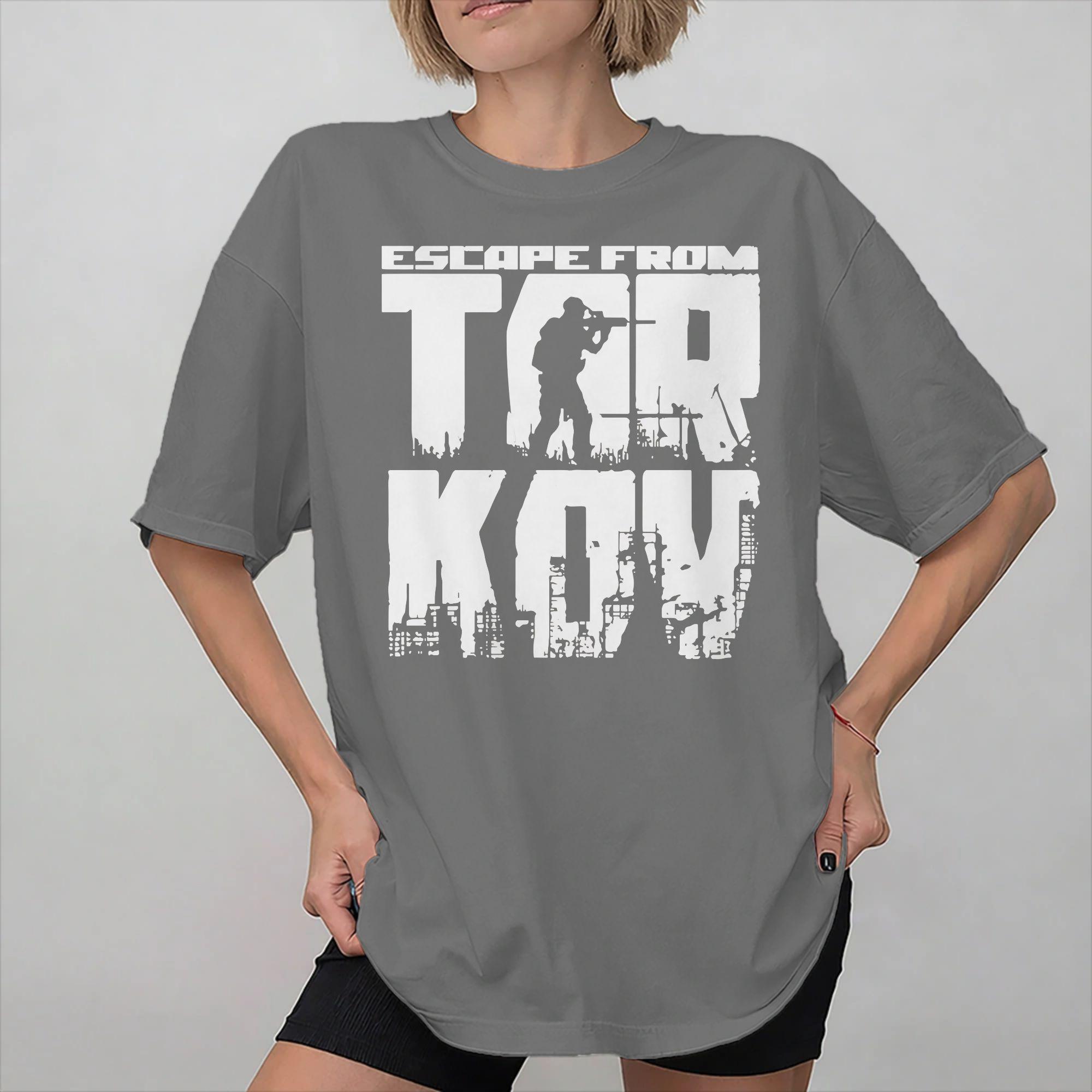 

Escape From Tarkov USEC Outfit Unisex Women T Shirts Pure Cotton Tee Printed Tops Tshirt 4XL