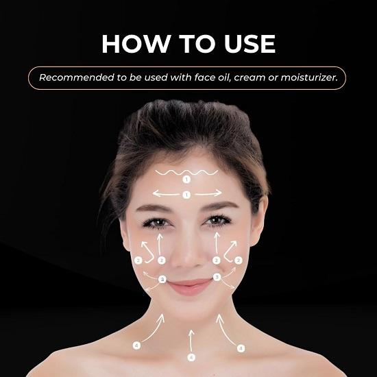 G.O.A.T Smart Electric Gua Sha Handheld Face Machine For Facial EMS Technology with LED Purple, Blue Red Light Hot  Cold Massage