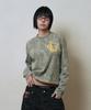 Lujeoseukeulleob Crack Logo Long Sleeve T-Shirt Camo