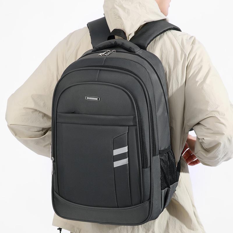 Schoolbag Casual Versatile Student School Bag Multi-layer Computer Storage Business Backpack Trend Portable Business Travel Backpack Men