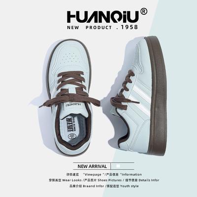 Global Thick Baseplate Shoes Women's ZHQ68119 New Spring Versatile Casual Student Women's Shoes Niche Shoes Women's