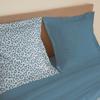 4-piece "Vanessa" Bed Linen Set for 140 X 190 Cm Bed Diana Blue