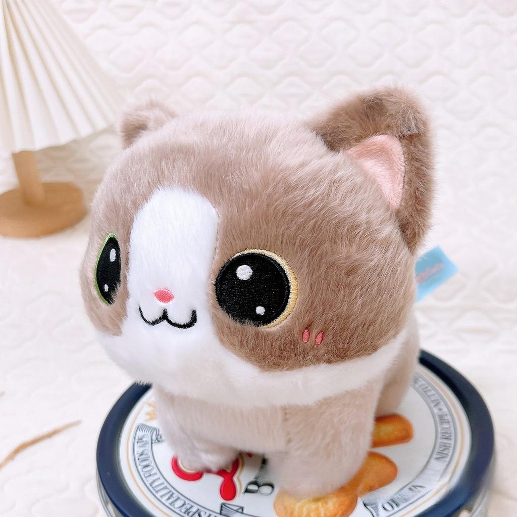 Cute Black Cat Plush Doll With Short Plush Material For Girls And Boys Gift