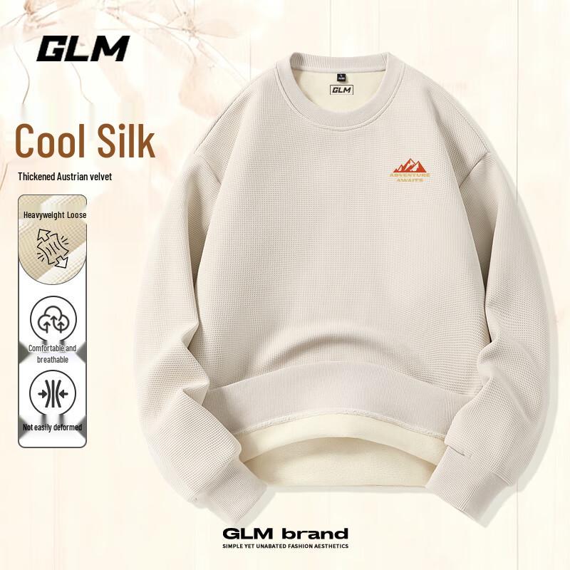 

GLM Men s Aura Fleece Warm Round Neck Sweatshirt 3XL