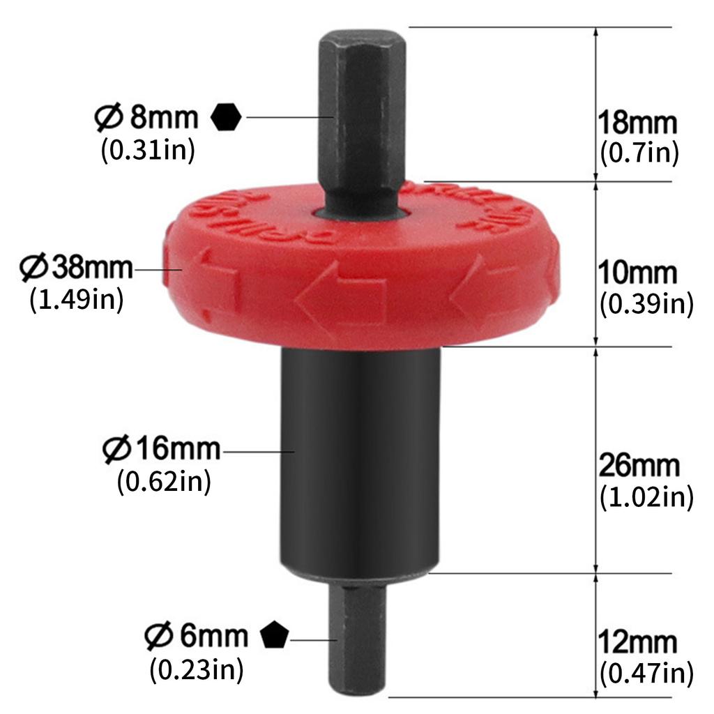Hocheffizienter Rasenmäher-Anlassermotor Ersatz Legierter Stahl Motoradapter Bohrer Geeignet für Außengeräte