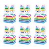 10/20pcs Cute Rainbow Rabbit Ears Paper Cookie Candy Box Happy Easter Day Party Gift Bunny gift Packing Boxes Decoration 2025