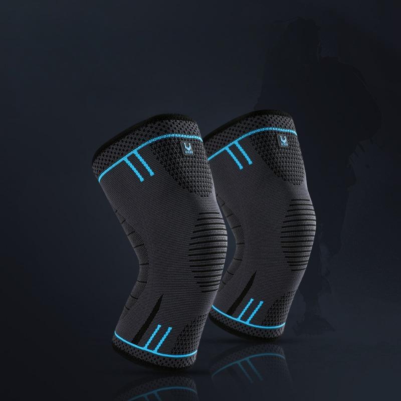 

1 шт., компрессионные наколенники, эластичные дышащие наколенники, пружины, защита для спортзала, баскетбола, волейбола, бега XL