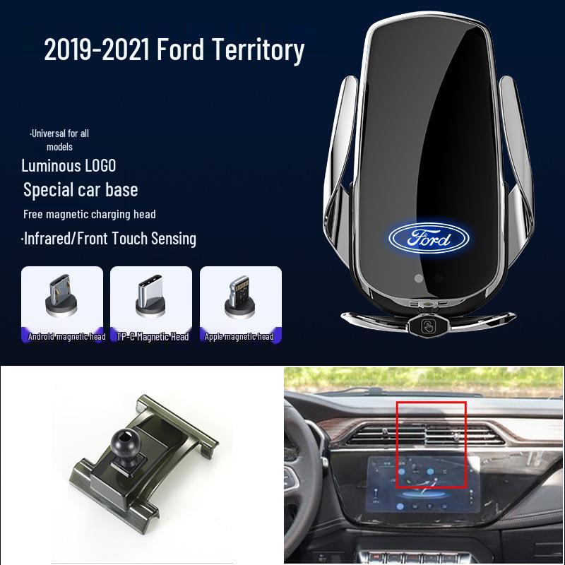 Magnetic Wireless Fast Charging Phone Holder for Ford Focus/Mondeo/Fiesta