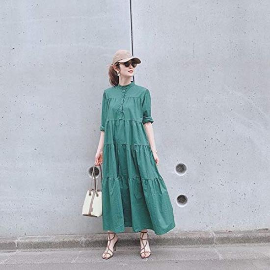 ICHIYON Hat Cap Deep Large Size Spring Summer Large Plain Beige Cotton Hand Washable Size Adjustment Golf Simple Easy To Match [14+ PLUS] Women's