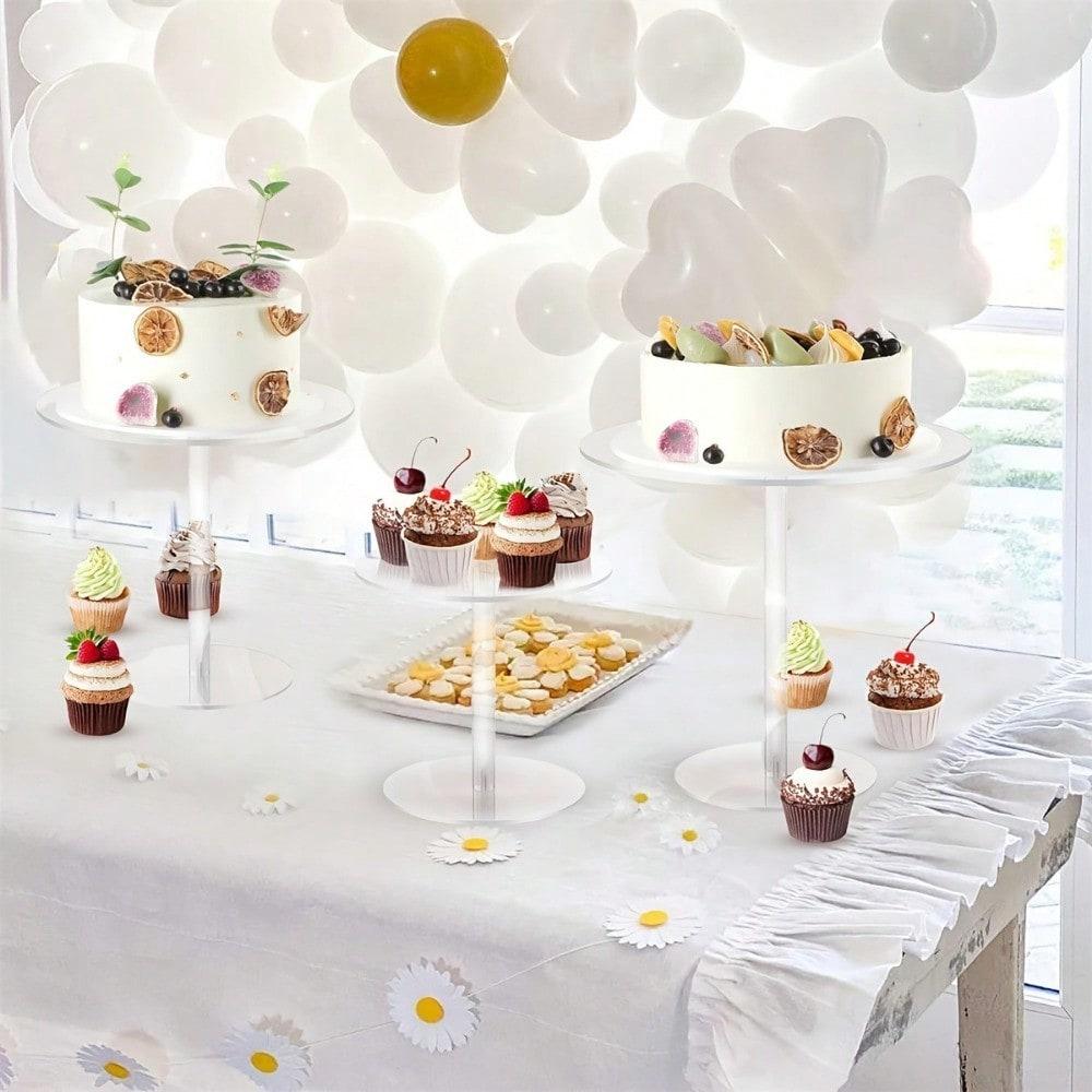 Creative Wedding Dessert Display Stand Is Ideal for Cake and Candy Display Essential Party Supplies for Wedding Decorations