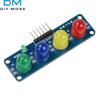 DC 3.3-5V ST009 Four Position LED Module Signal Light Red Yellow Green LED Module Traffic Light System Light