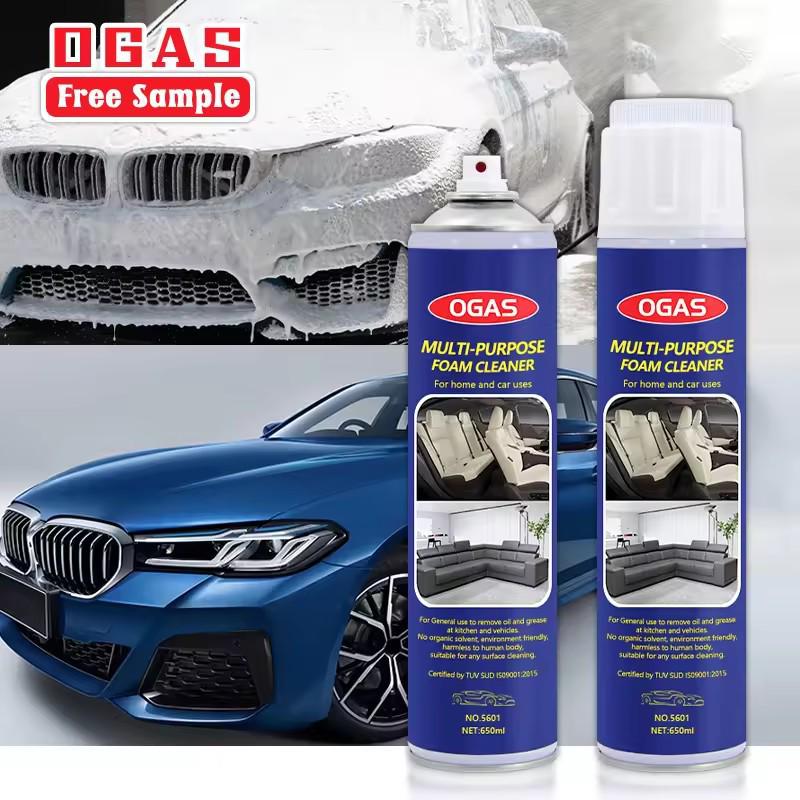 Multifunctional Foam Cleaner for Car Interiors and Home Use