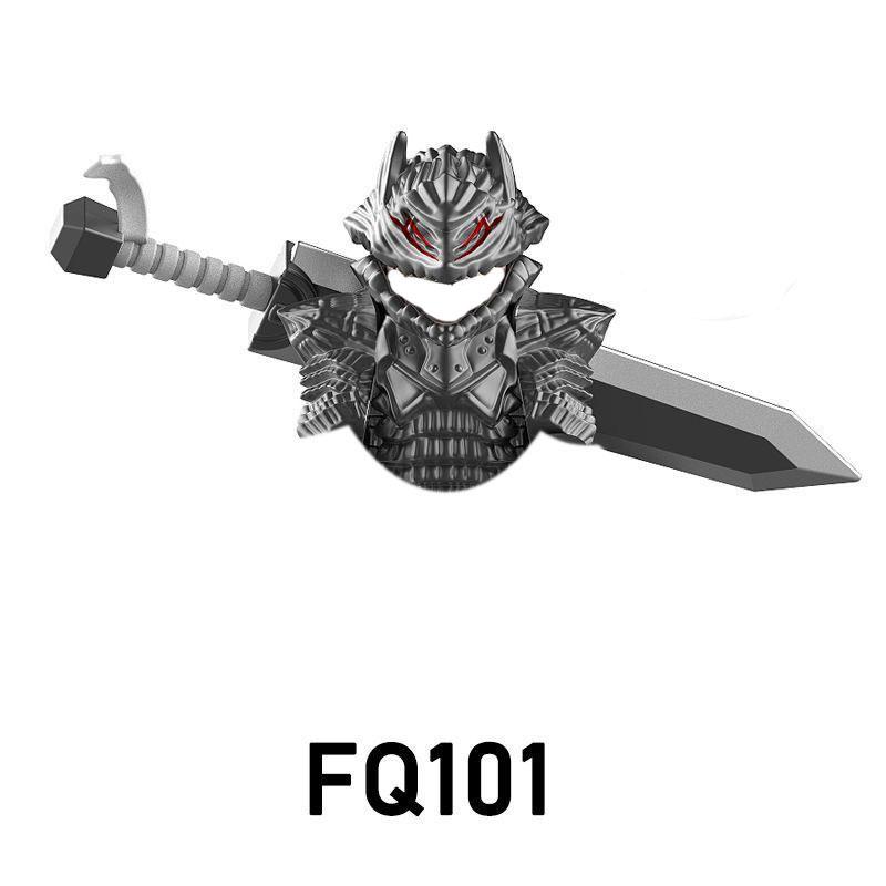 

FQ101 FQ102 Animation Animation Design TV Bricks Figures War Wolf Mount Construction Blocks Children-Friendly Putting Together Playthings Collect