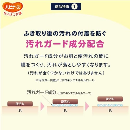 [.co.jp Exclusive] Habinurse Flushable Baby Wipes, 72 Wipes + 16 Wipes (2 Packs), Unscented, Plastic with Lid, Made In Japan, 180 X 190 Mm