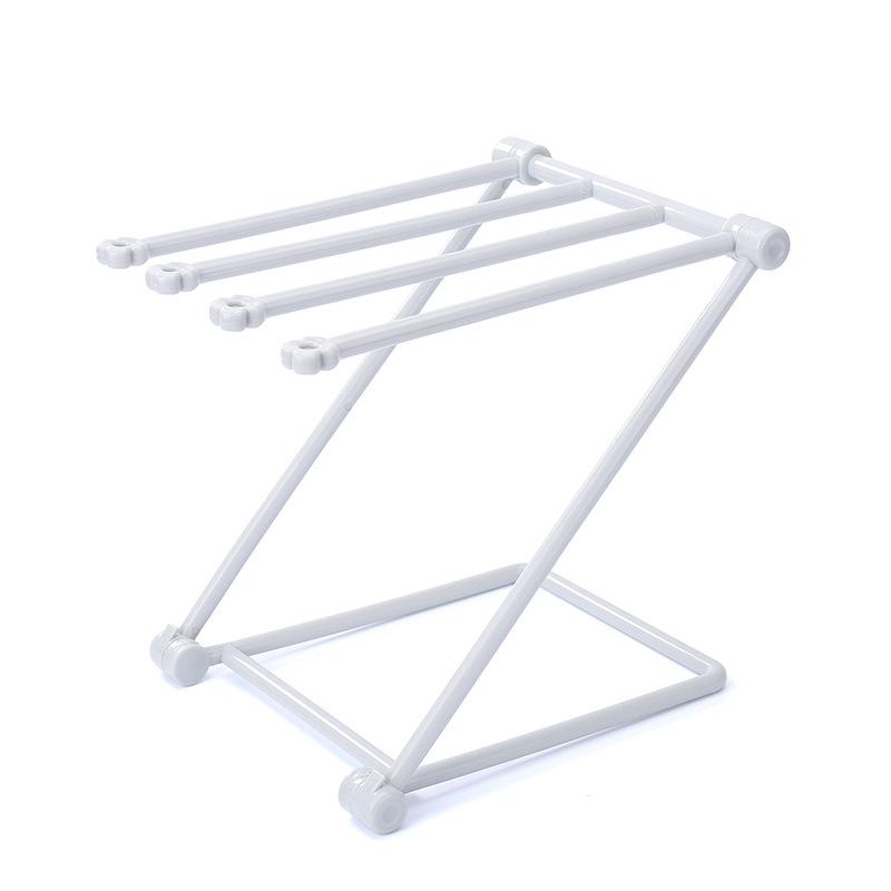 J207 Folding Kitchen Dishcloth and Cup Drain Rack