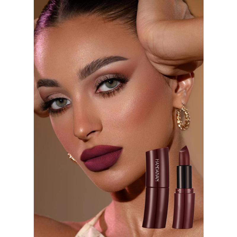 Pack de six rouges à lèvres incurvés Suit Velvet Matte Lip Gloss