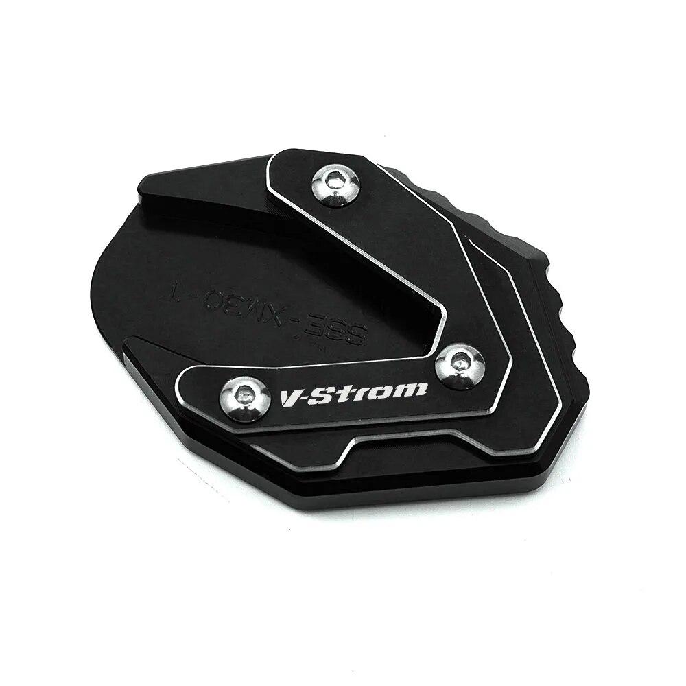 Motorcycle Kickstand Side Stand Extension Pad Support Plate For Suzuki V-Strom DL250 GSX250R VSTROM DL 250 GW250 2017-2022