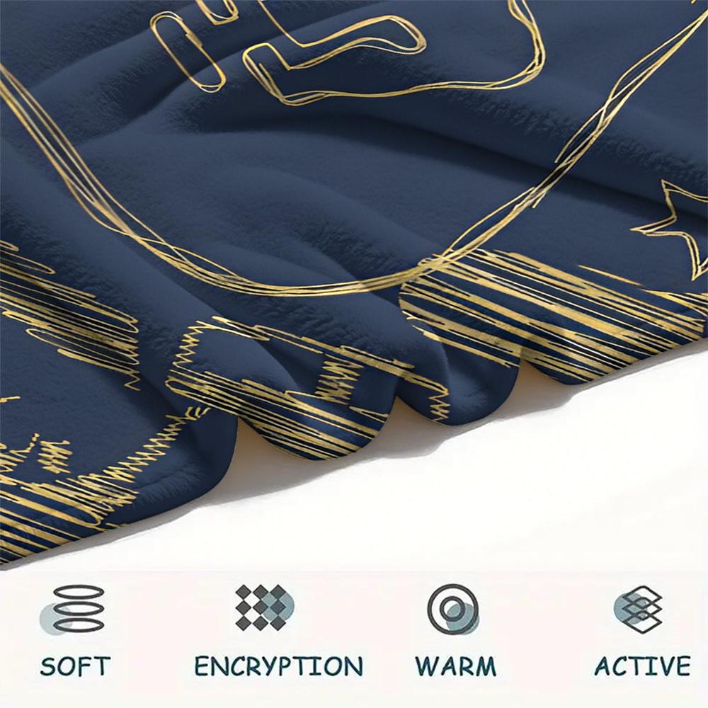 Pumas UNAM Print Flannel Blanket, High quality Comfortable for All Seasons, Home Decor, Warmth and Comfort, Perfect for Christmas Gifts