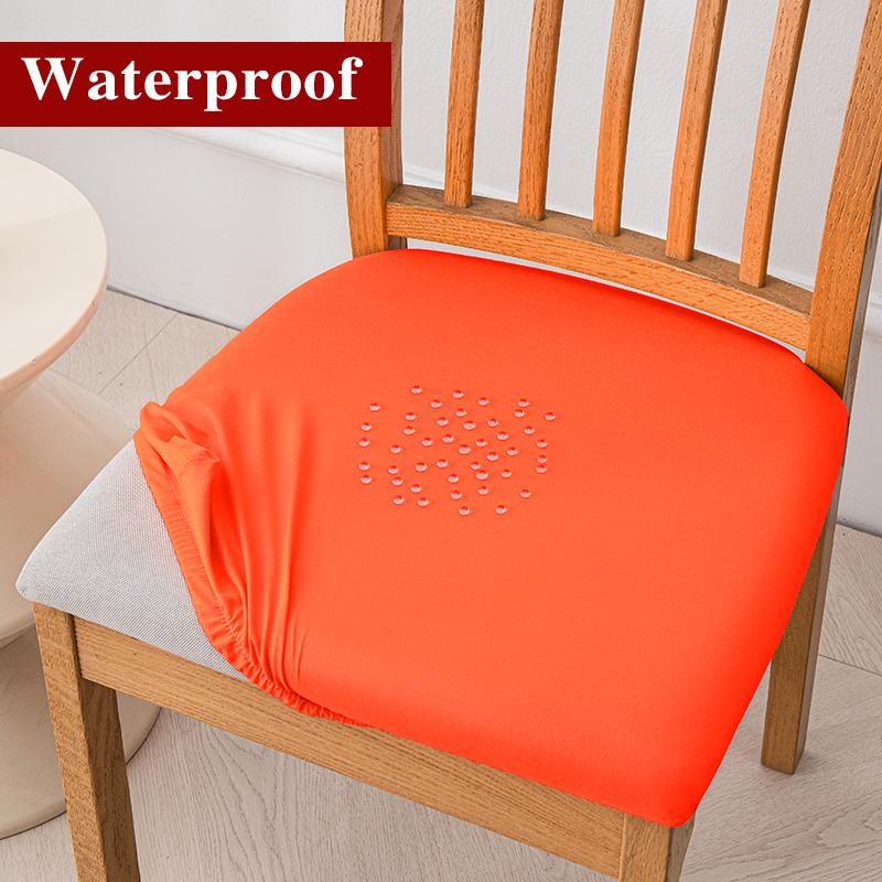 Housse de Siège de Chaise Imperméable pour Salle à Manger Housse de Protection Extensible pour Meubles Housse de Chaise de Salle à Manger pour Cuisine Restaurant Bureau Banquet