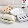 Double-Layer Japanese Soap Dish: Portable, Draining, and Creative Plastic Soap Holder