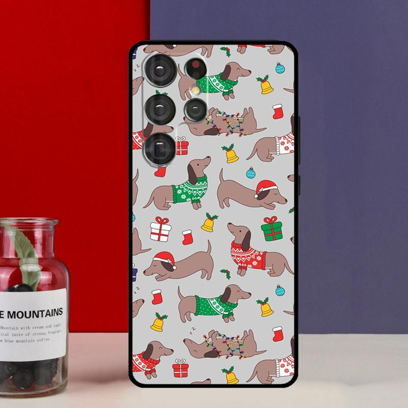 Dachshund Dog Funda Case For Samsung Galaxy S25 Ultra S9 S10 S20 S21 FE S22 S23 Plus S24 Ultra Phone Cover