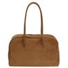 Suede Matte Retro Bag Women's Autumn and Winter New Large-capacity Commuter Tote Bag Handbag