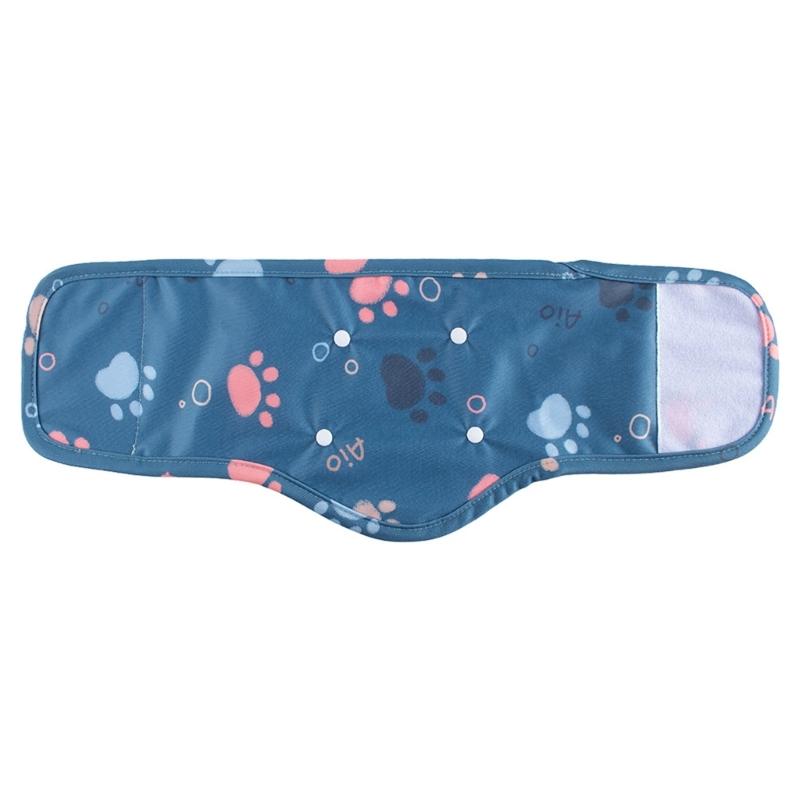 Reusable Male Dog Diapers With Removable Pad Permeable Male Dog Diapers for Home Travel or Outdoor Use